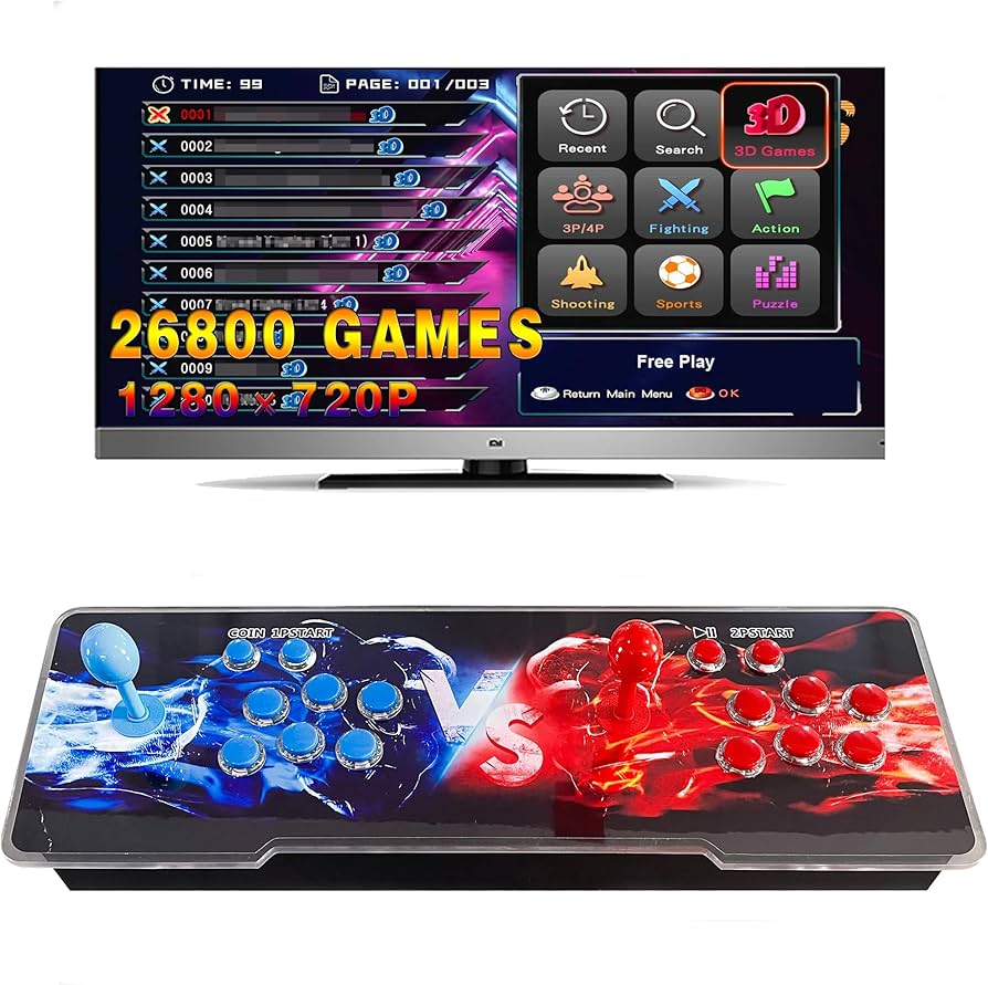 パンドラボックスアーケード Amazon | Pandoraのボックスアーケードゲームコンソールレトロゲーム